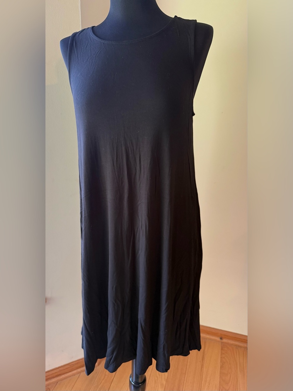 Old Navy Classic Black Women's Sleeveless Tank Top Dress Size L